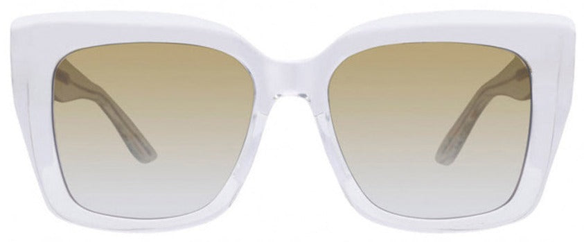 Alexander Daas - Barton Perreira Devine Sunglasses - Crystal Gold - Yellow Mirror - Front View