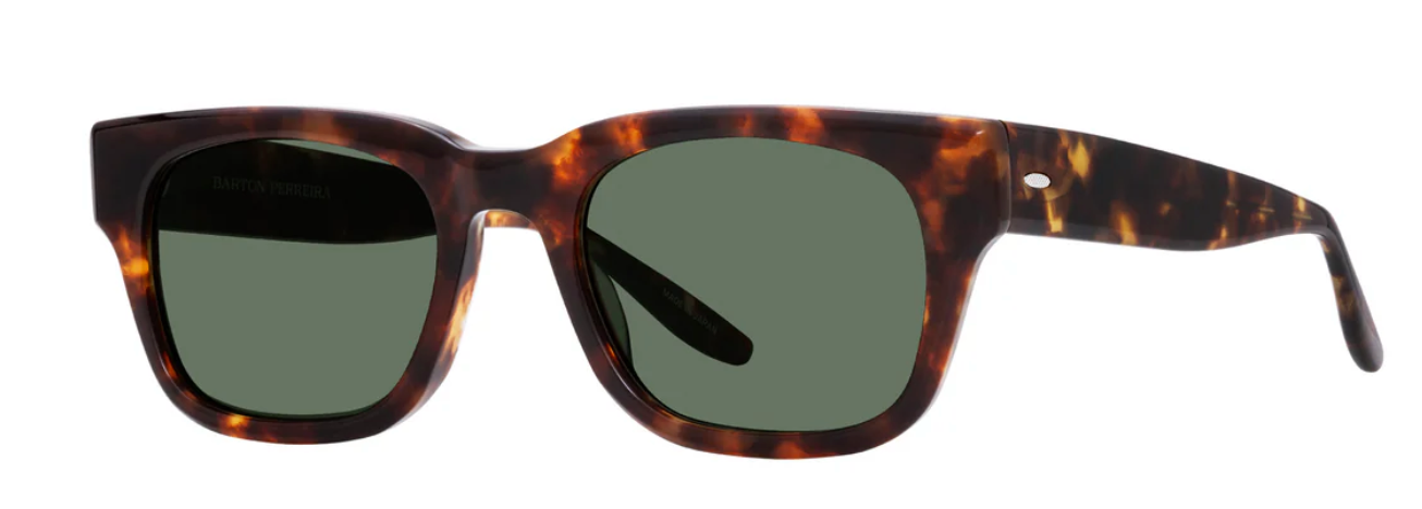 Alexander Daas - Barton Perreira Domino Sunglasses - Chestnut - Side View