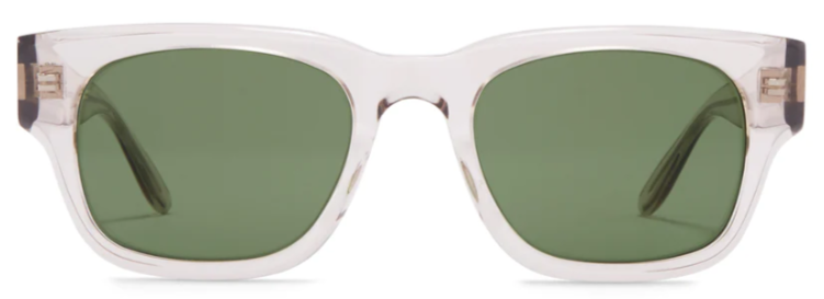 Alexander Daas - Barton Perreira Domino Sunglasses - Hush & Vintage Green - Front View