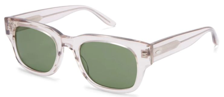 Alexander Daas - Barton Perreira Domino Sunglasses - Hush &amp; Vintage Green - Side View