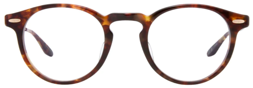 Alexander Daas - Barton Perreira Donnely Eyeglasses - Chestnut & Antique Gold - Front View