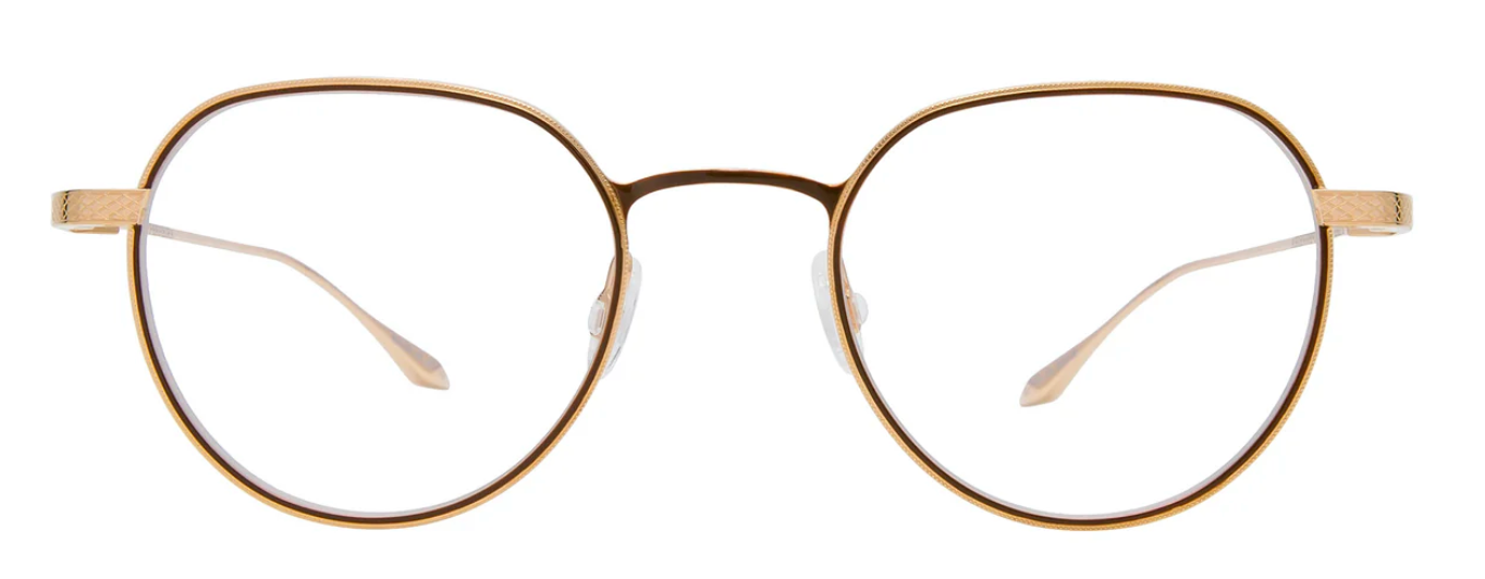 Alexander Daas - Barton Perreira Ebbets 49 Eyeglasses - Gold & Antique Gold - Front View