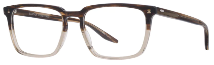 Alexander Daas - Barton Perreira Eiger Eyeglasses - Hickory Gradient - Side View