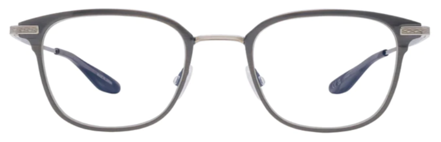 Alexander Daas - Barton Perreira Elvgren Eyeglasses - Pewter & Silver - Front View