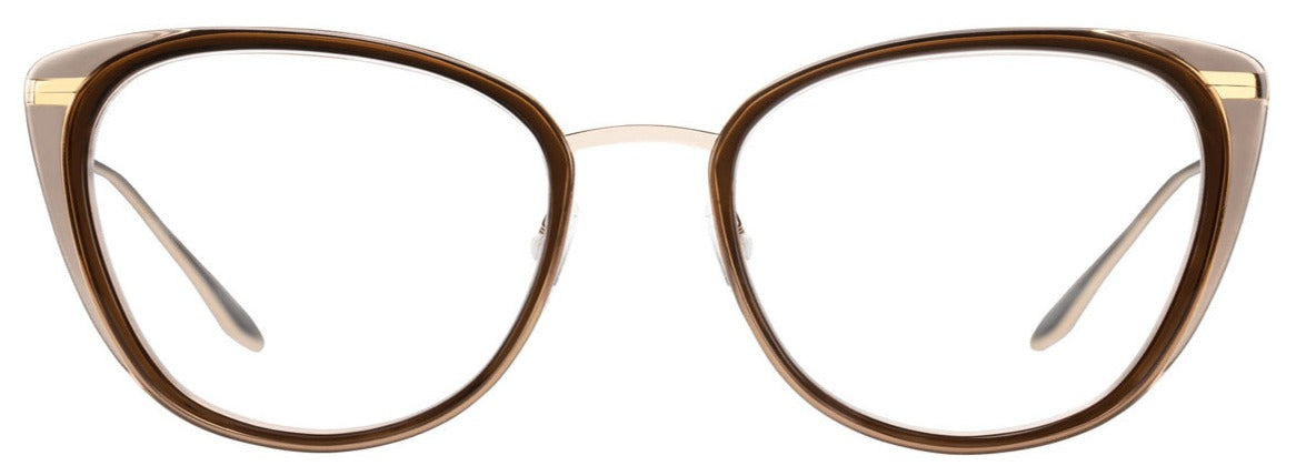 Alexander Daas - Barton Perreira Endora Eyeglasses - Clove & Gold - Front View