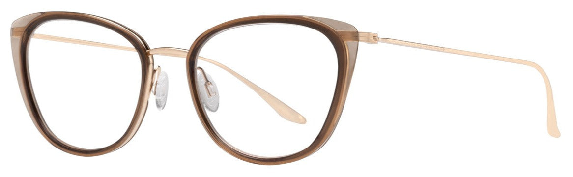 Alexander Daas - Barton Perreira Endora Eyeglasses - Clove & Gold - Side View