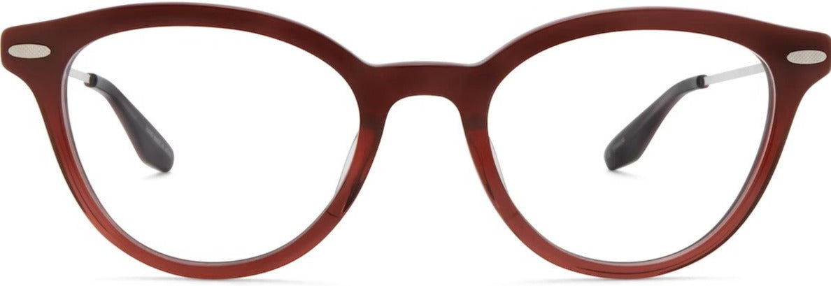 Alexander Daas - Barton Perreira Jolanta Eyeglasses - Bloodstone & Silver - Front View