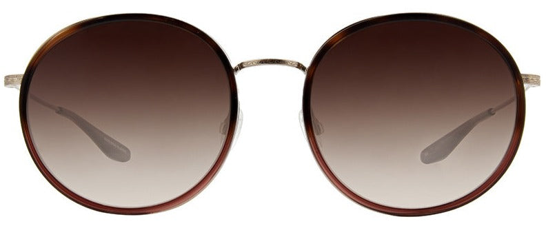 Alexander Daas - Barton Perreira Joplin Sunglasses - Tea Rose Gradient &amp; Rose Gold - Front View