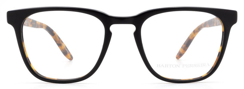 Alexander Daas - Barton Perreira Keith Eyeglasses - Black Amber Toirtoise - Front View