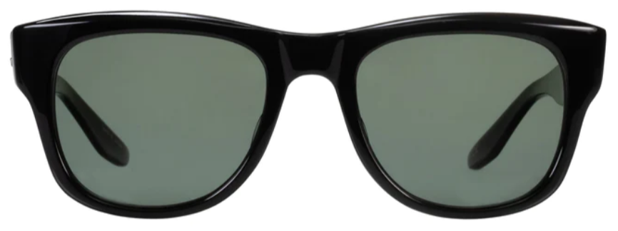 Alexander Daas - Barton Perreira Kuhio Polarized Sunglasses - Black - Front View