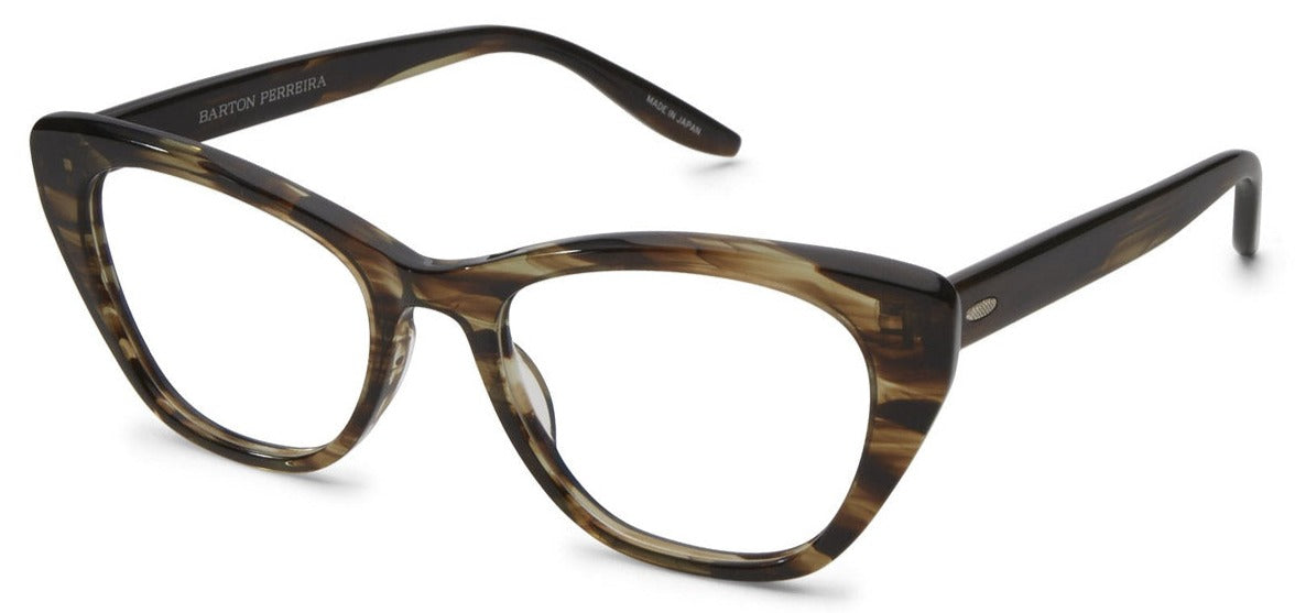 Alexander Daas - Barton Perreira Lamora Eyeglasses - Sulcata Tortoise - Side View