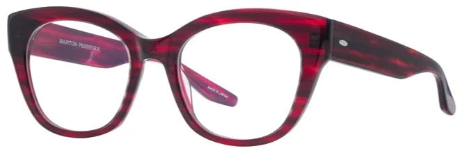 Alexander Daas - Barton Perreira Lucretia Eyeglasses - Cabernet Tortoise - Side View