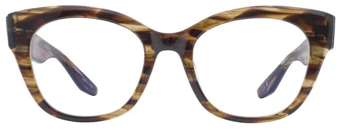 Alexander Daas - Barton Perreira Lucretia Eyeglasses - Sulcata Tortoise - Front View