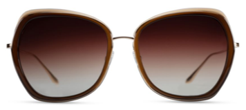 Alexander Daas - Barton Perreira Magdalena Sunglasses - Clove &amp; Gold - Front View