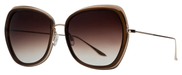 Alexander Daas - Barton Perreira Magdalena Sunglasses - Clove &amp; Gold - Side View