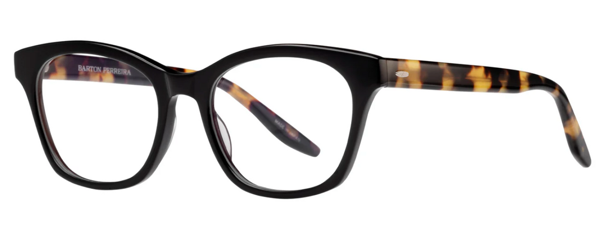Alexander Daas - Barton Perreira Moira 51 Eyeglasses - Black Tortoise - Side View