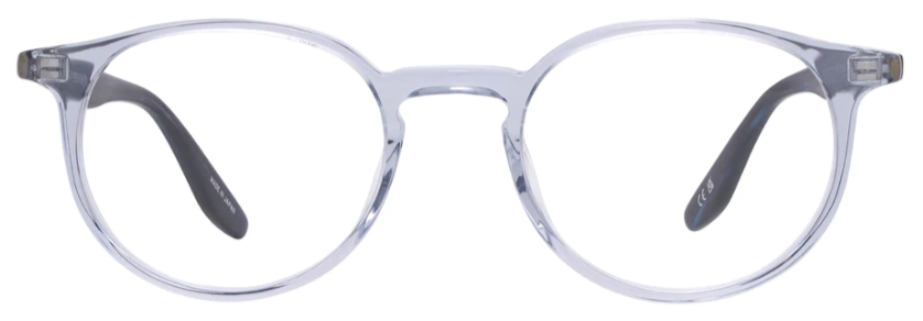 Alexander Daas - Barton Perreira Norton Eyeglasses - Matte Blue Smoke & Matte Midnight - Front View