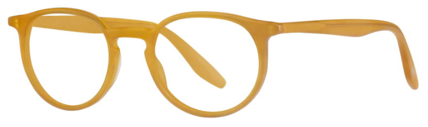 Alexander Daas - Barton Perreira Norton Eyeglasses- Matte Golden Honey - Side View