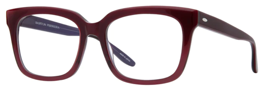 Alexander Daas - Barton Perreira Parker Eyeglasses - Oxblood - Side View