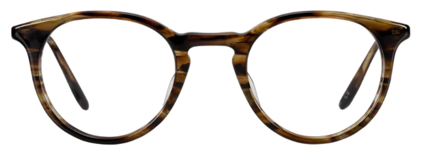Alexander Daas - Barton Perreira Princeton Eyeglasses - Sulcata Tortoise - Front View