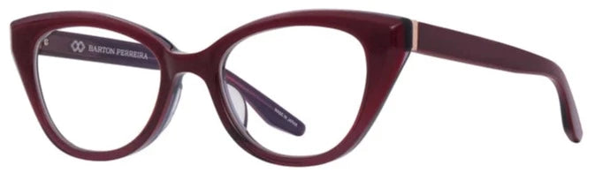 Alexander Daas - Barton Perreira Rhea Eyeglasses - Oxblood - Side View