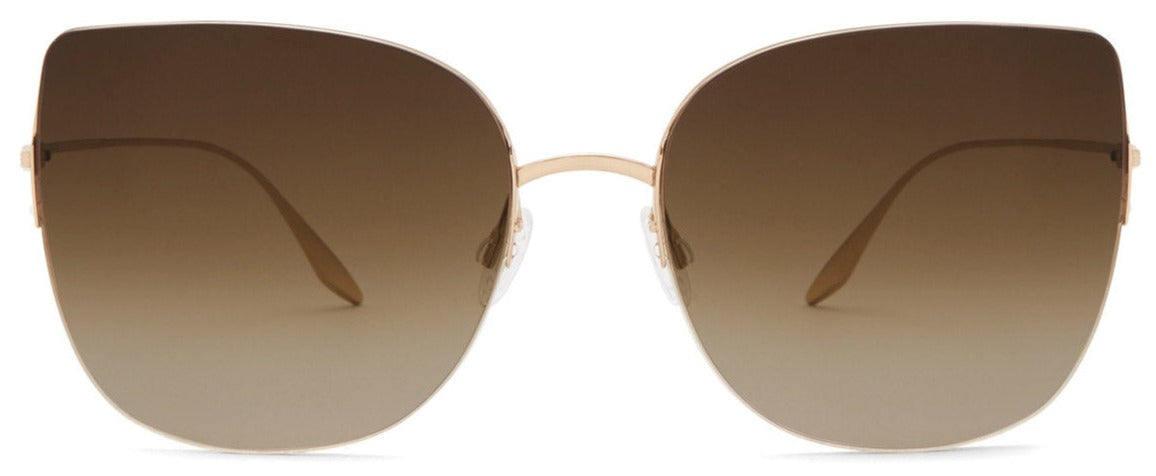 Alexander Daas - Barton Perreira Voyant Sunglasses - Gold Umber Gradient - Front View