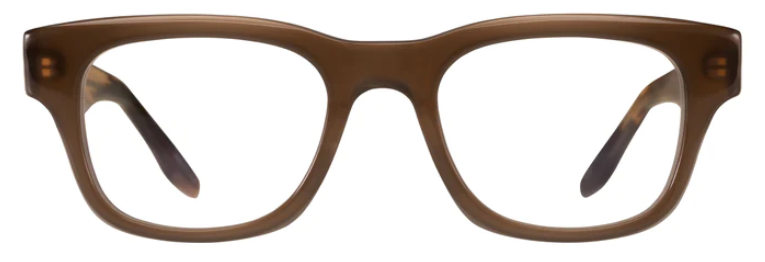 Alexander Daas - Barton Perreira Yarner Eyeglasses - Mocha &amp; Bridle Tortoise - Front View