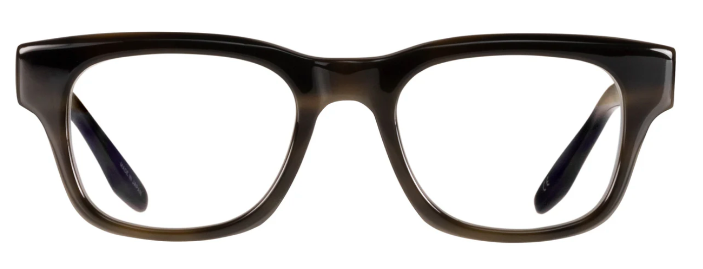 Alexander Daas - Barton Perreira Yarner 49 Eyeglasses - Everglade Tortoise - Front View