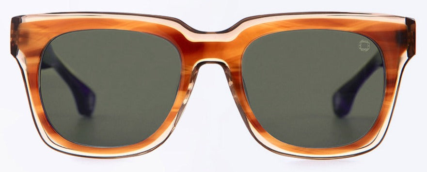 Alexander Daas - Blake Kuwahara Nash Sunglasses - Birch & Grey - Front View