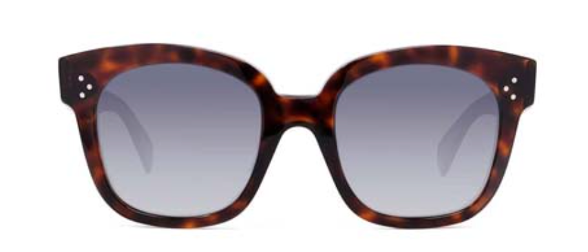 Alexander Daas - Celine CL4002UN Sunglasses - Havana - Front View