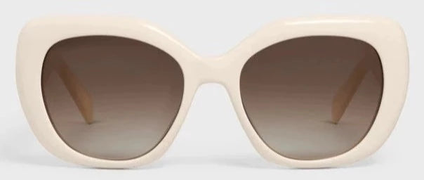 Alexander Daas - Celine CL40226U Sunglasses - Ivory - Front View