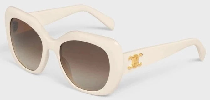 Alexander Daas - Celine CL40226U Sunglasses - Ivory - Side View