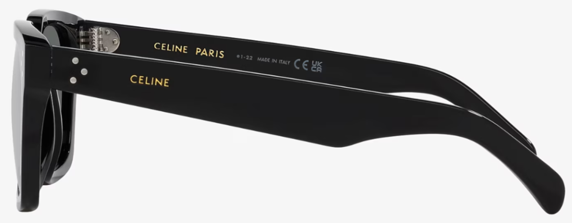 Alexander Daas - Celine CL40248I Sunglasses - Black - Side View