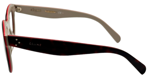Alexander Daas - Celine CL41363 Eyeglasses - Havana Red - Side View