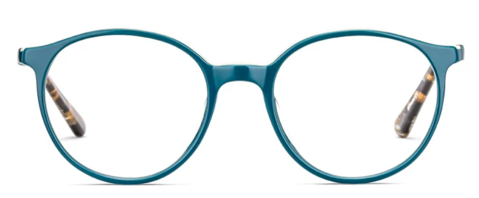 Alexander Daas - Etnia Barcelona Nara 19 Eyeglasses - Blue & White - Front View