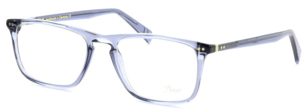 Alexander Daas - Lunor A11 453 Eyeglasses - Matte Vintage Blue - Side View