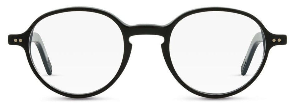 Alexander Daas - Lunor A12 501 Eyeglasses - Black - Front View