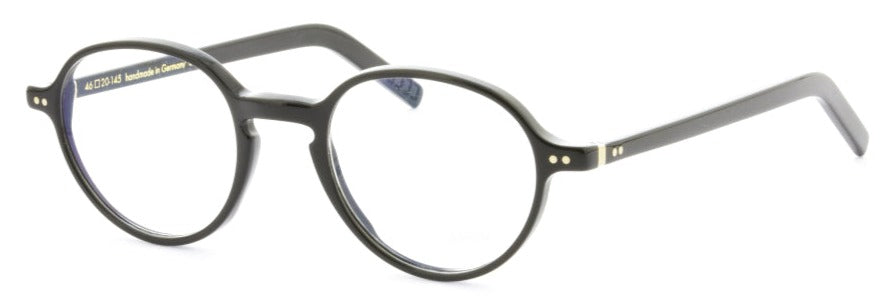 Alexander Daas - Lunor A12 501 Eyeglasses - Black - Side View