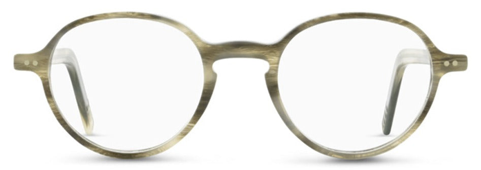 Alexander Daas - Lunor A12 501 Eyeglasses - Dark Grey Melange - Front View