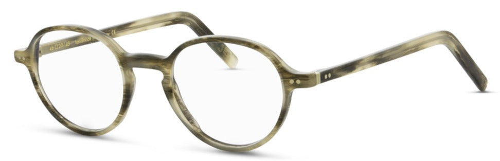 Alexander Daas - Lunor A12 501 Eyeglasses - Dark Grey Melange - Side View