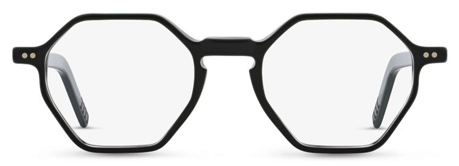 Alexander Daas - Lunor A12 504 Eyeglasses - Black - Front View