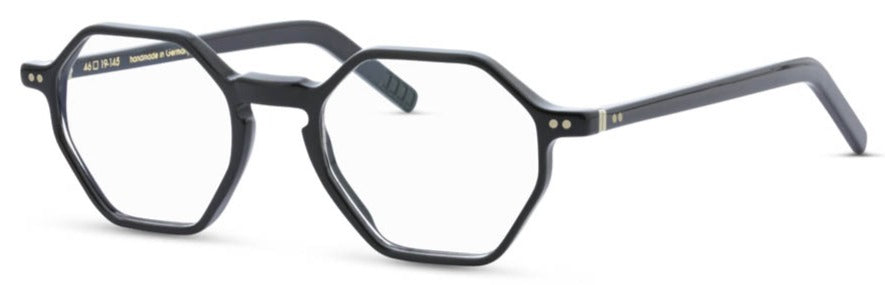 Alexander Daas - Lunor A12 504 Eyeglasses - Black - Side View