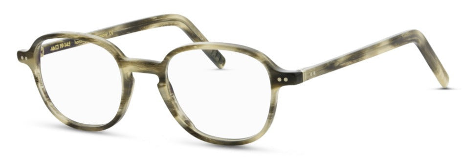 Alexander Daas - Lunor A12 507 Eyeglasses - Dark Grey Melange - Side View