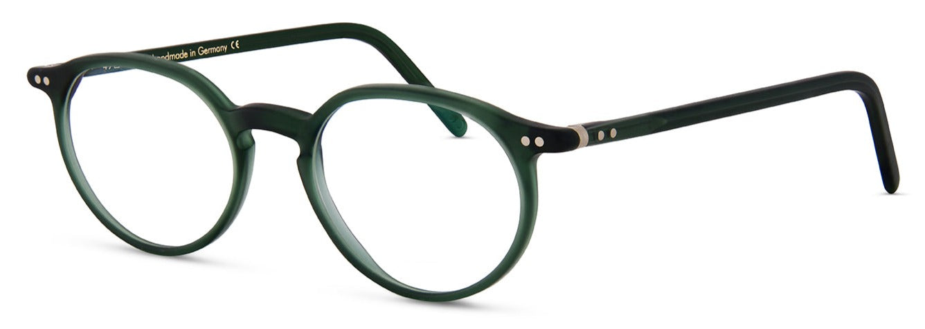 Alexander Daas - Lunor A5 231 Eyeglasses - Matte Forest Green - Side View