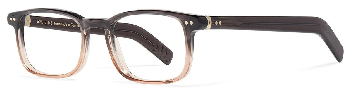 Alexander Daas - Lunor A6 244 Eyeglasses - Grey &amp; Brown Gradient - Side View