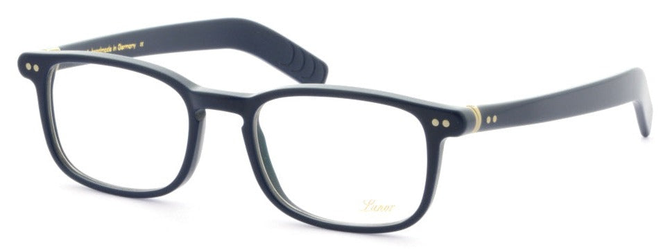 Alexander Daas - Lunor A6 244 Eyeglasses - Matte Blue - Side View