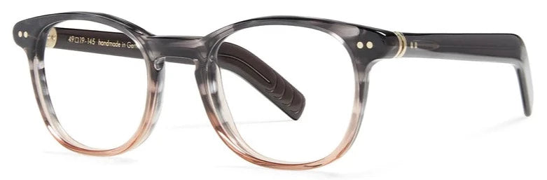 Alexander Daas - Lunor A6 246 Eyeglasses - Grey & Brown Gradient - Side View