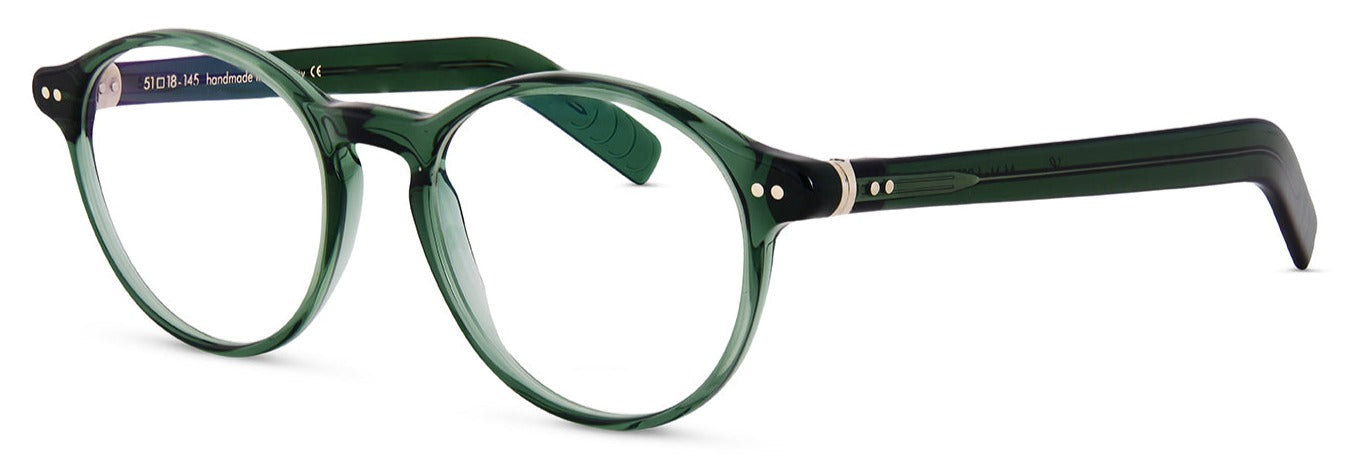 Alexander Daas - Lunor A6 257 Eyeglasses - Forest Green - Side View