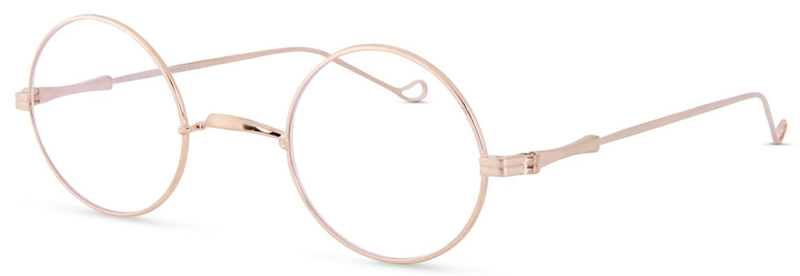 Alexander Daas - Lunor M2 01 Eyeglasses - Satin Rose Gold - Side View