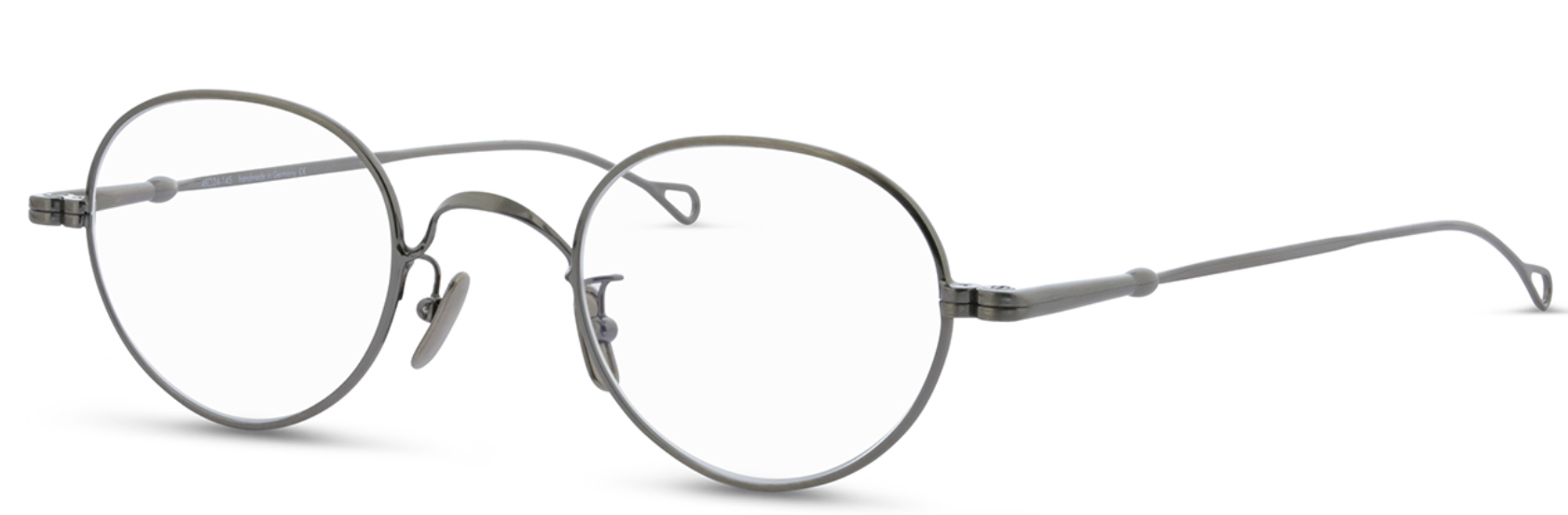 Alexander Daas - Lunor M5 02 Eyeglasses - Antique Silver - Side View